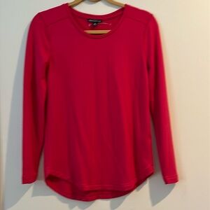 J.Crew Mercantile Red Long Sleeve Top XS